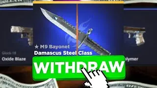 FARMSKINS I PULLED M9 BAYONET FADEE!! (FARMSKINS Promo Code 2025)