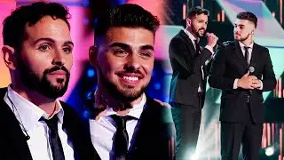 ¡UN DÚO DE PELÍCULA! Lucas Barros y Facu Magrané se unieron para cantar 