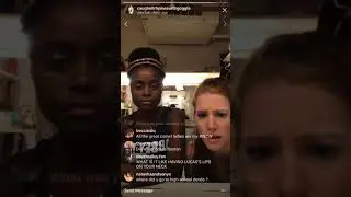 Kennedy Caughell & Denée Benton | Great Comet Instagram Livestream | 8/30/17