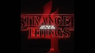Stranger Things 4 ❤️ | End Of Beginning - Djo | Stranger Things Edit
