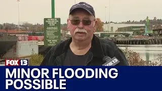 Monitoring king tides in South Park | FOX 13 Seattle