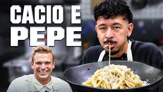 Teaching Noel Miller How to Make Cacio e Pepe | What's For Lunch