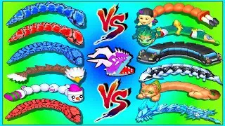 Amazing 🙂 Best 100% Wen Gameplay 🌟💥 Comman Snake Vs VIP Snake 🐍⛎ Snake Clash #407