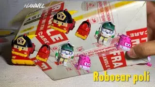 ASMR Unboxing Robocar Poli 🚗 | No Talking | Satisfying Toy Sounds