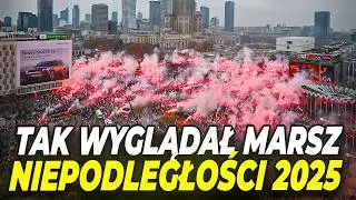 TAK WYGLĄDAŁ MARSZ NIEPODLEGŁOŚCI 2025 I NAWROCKI, MENTZEN, BOSAK, MORAWIECKI, KACZYŃSKI
