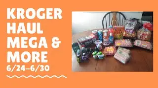 Kroger Mega Sale & More Haul | Included Buy 5 or More Save $1 Mega Sale + MORE