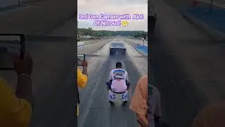 Nitrous 3rd Gen camaro!!! #automobile #cars #camaro #fast #racing #1320video #dragrace #loud