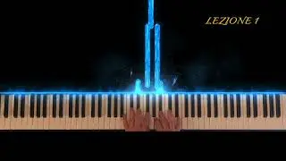 TUTTE  le SCALE MINORI ARMONICHE - per MOTO CONTRARIO a 1 OTTAVA - LEZIONE 1 - VIDEO PIANO TUTORIAL
