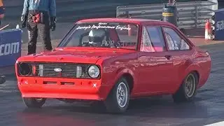 Cosworth YB Turbo Mk2 Escort runs 11.13 at 125 mph