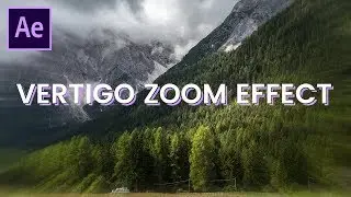 Easy Vertigo Zoom Effect in After Effects