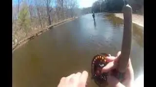 spring steelhead and brown trout fishing 2013