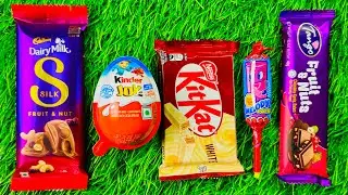 أشهر أنواع الحلوى بتقنية ASMR 🍭 | مصاصات قوس قزح، شوكولاتة، وأصوات فتح علب حلوة