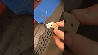 Transform Rusty Seeder Disc in to Razor Sharp Knife - ASMR