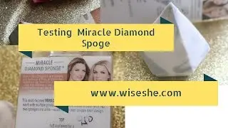 First Time Testing Real Technique  The Miracle Diamond Sponge|Wiseshe Makeup