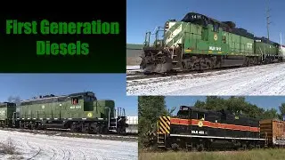 First Generation Diesels on the Northern Lines Railway in Minnesota