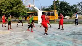 Angrau University Intercollege Sports meet | Basketball match | Agricultural college Naira