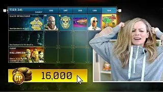 I spent 16,000 COD points unlocking 200 TIERS...