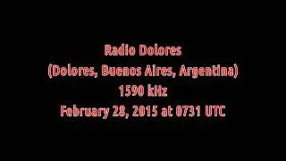 Radio Dolores (Dolores, Buenos Aires, Argentina) - 1590 kHz