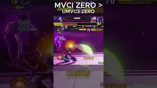 MVCI ZERO BETTER THAN UMVC3 ZERO  #shorts #Marvel  #capcomcreator