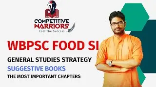 WBPSC FOOD SI GENERAL STDIES | BEST BOOKS| IMPORTANT CHAPTERS| COMPLETE GUIDANCE||