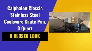 One of our Most Used! Calphalon Classic Stainless Steel Cookware Saute Pan, 3 Quart