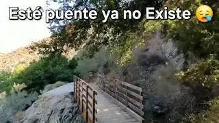 The Bridge To Nowhere  en Azusa una ruta totalmente diferente a como era antes 