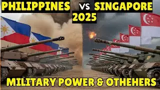 Philippines vs Singapore Comparison  2025, Military power & others comparison  #comparison*vs*