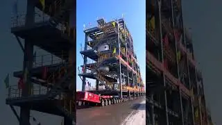 Heavy duty transport #port #transport #lifting #plantshifting #constructionequipment #oilrichcountry