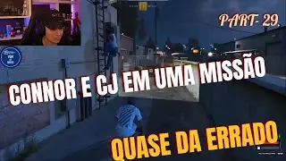 ESSA DUPLA FAZ MUITO  - LOUD CORRINGA | CONNOR E CJ #gtarp #baguncinha #cidadealta #connor