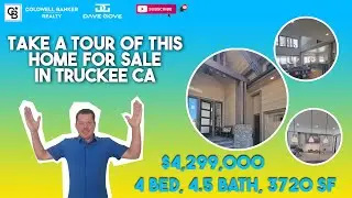 Take a tour of this home for sale in Truckee Ca. | Dave Gove | Living in Truckee-Tahoe