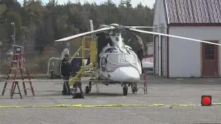LifeFlight Helicopter still grounded in Machias after ambulance backed into its blade