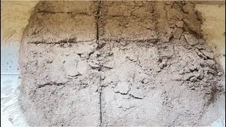 Stony mud sand texture dry crumbling on floor