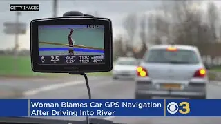 Woman Blames GPS After Driving Into River