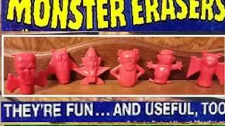 FREE INSIDE Episode 2: Cereal Premiums Monster Cereals Monster Erasers