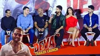 UNCUT | Deva | Official Trailer I Shahid Kapoor,Pooja Hegde | Rosshan Andrews,Pavail Gulatie