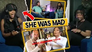 Men And Women Debate During Andrew Tate Reaction