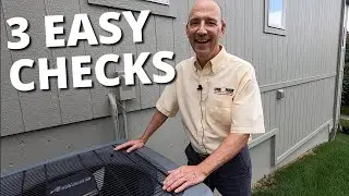 Spring AC Checks For HOMEOWNERS | 3 EASY Checks For Your Air Conditioner