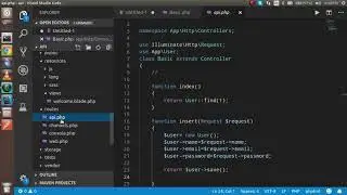 laravel api tutorial # 4  How to make Post Api
