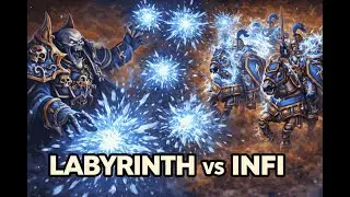 ТАБУН КОНЕЙ ЛОВИТ ЛЕДЯНУЮ ЗВЕЗДУ ЛИЧА | Infi (HU) vs Labyrinth (UD) | Warcraft 3 Reforged Каст