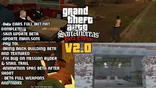 GTA SA BETA V2 Modpack Android