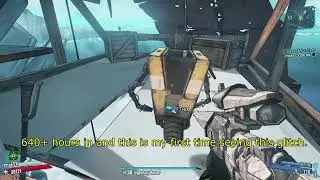 I Broke Claptrap.  Borderlands 2 Weird Glitch
