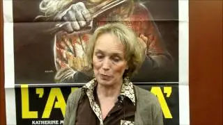 Catriona MacColl with a special message to her fans.