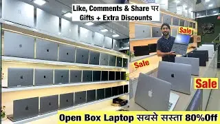 Open Box Laptop & MacBook Starting ₹14999 | Second Hand Laptop Market Delhi