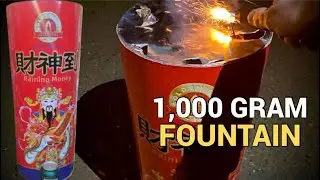 BIGGEST FIREWORK FOUNTAIN OF ALL TIME