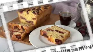 ☕️ Plum cake easily made - simple sponge cake for connoisseurs ❤️ - in cups and grams
