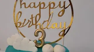 The Finish Look Of  My Cake!🎂 So Good And Nice.