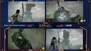 Shadow of the Colossus Any% 4-Way Race | Velocity Online 2021