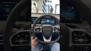Jetour Dashing Engine startup #automobile #shorts #jetourdashing