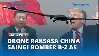 China Pamerkan 'Monster Langit' GJ-X, Drone Siluman Raksasa Saingi Bomber Legendaris AS B 2!