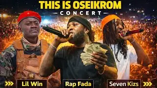 Thousands of phone lights as Lil Win, Rap Fada & Seven Kizs storms This Is Oseikrom Concert
